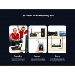 OMNITRONIC BDT-5.2PRO Aptx HD Bluetooth Transceiver